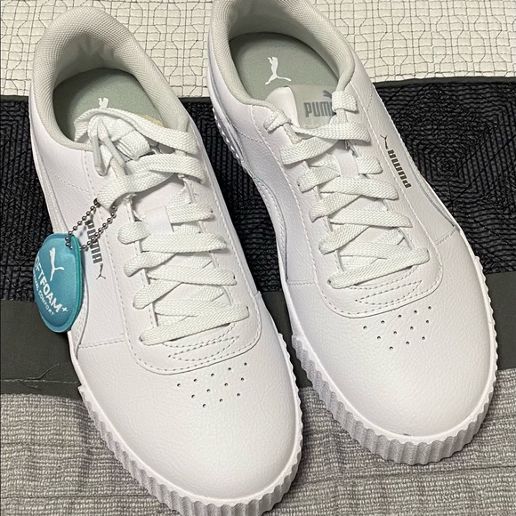 white carina classic sneakers